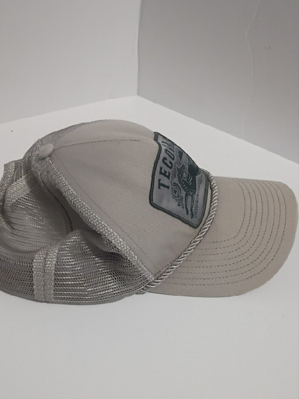 Tecovas Beige Rope-Trim Mesh Patch Hat - Picture 2 of 7